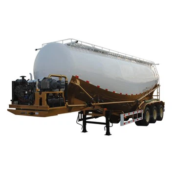 3 Gandar 50tons Semen| Trailer Tangki Bubuk