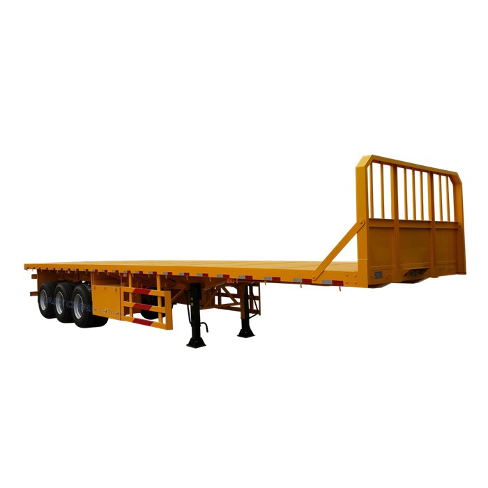 Trailer Faltbed Lantai Kayu Vs Trailer Flatbed Logam